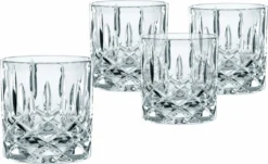 Nachtmann 98857 Noblesse Whiskybecher 245ml, Kristallglas, Transparent (4er Pack) -Küchenzubehör 3d696d845f9c03a7dde82da0231217b2