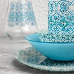 Tafelservice Luminarc Gesichirr Set Essservice 6 Presonen Speiseservice 46 Tlg -Küchenzubehör 3fa180211b3e237aec36539a2619d3ef