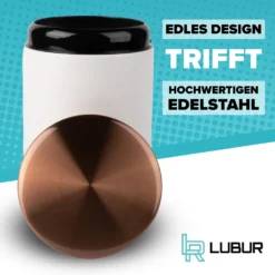 Lubur Premium Vorratsdosen Set - 3X Aufbewahrungsdose Für Lebensmittel - 1L Vorratsbehälter In Edlem Design Storage Jars - Pflegeleichte Vorratsdose Mit Deckel -Küchenzubehör 3ff54eeb894635dd33d0384b7dee3ed3