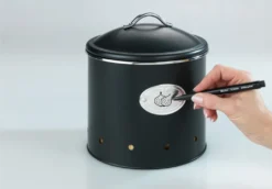 Wenko Aufbewahrungsdose Nero Mit Löchern 4 L -Küchenzubehör 40a7d841b13e5777a684ea70577cd0ed