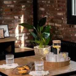 Krumble Wasserglas - Vintage - Trinkgläser - Wasserglas - Whiskeyglas - Spülmaschinenfest - 6 Stück - 260 Ml Pro Glas - Glas - Transparent 13 Krumble Wasserglas - Vintage - Trinkgläser - Wasserglas - Whiskeyglas - Spülmaschinenfest - 6 Stück - 260 Ml Pro Glas - Glas - Transparent -Küchenzubehör 40f892c5fcc887b0ecd78be950df37bb