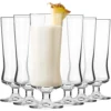 KROSNO Pina Colada Cocktailgläser Longdrinkgläser | Set Von 6 | 300 ML | Avant-Garde Kollektion | Perfekt Für Zuhause, Restaurants Und Partys | Spülmaschinenfest