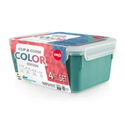 Emsa CLIP & CLOSE Colour Edition Grün 4er Set (0,2 / 0,55 / 0,8 / 2,2) 17 Emsa CLIP & CLOSE Colour Edition Grün 4er Set (0,2 / 0,55 / 0,8 / 2,2) -Küchenzubehör 41753e7d41324fb687d6d50c6525586a