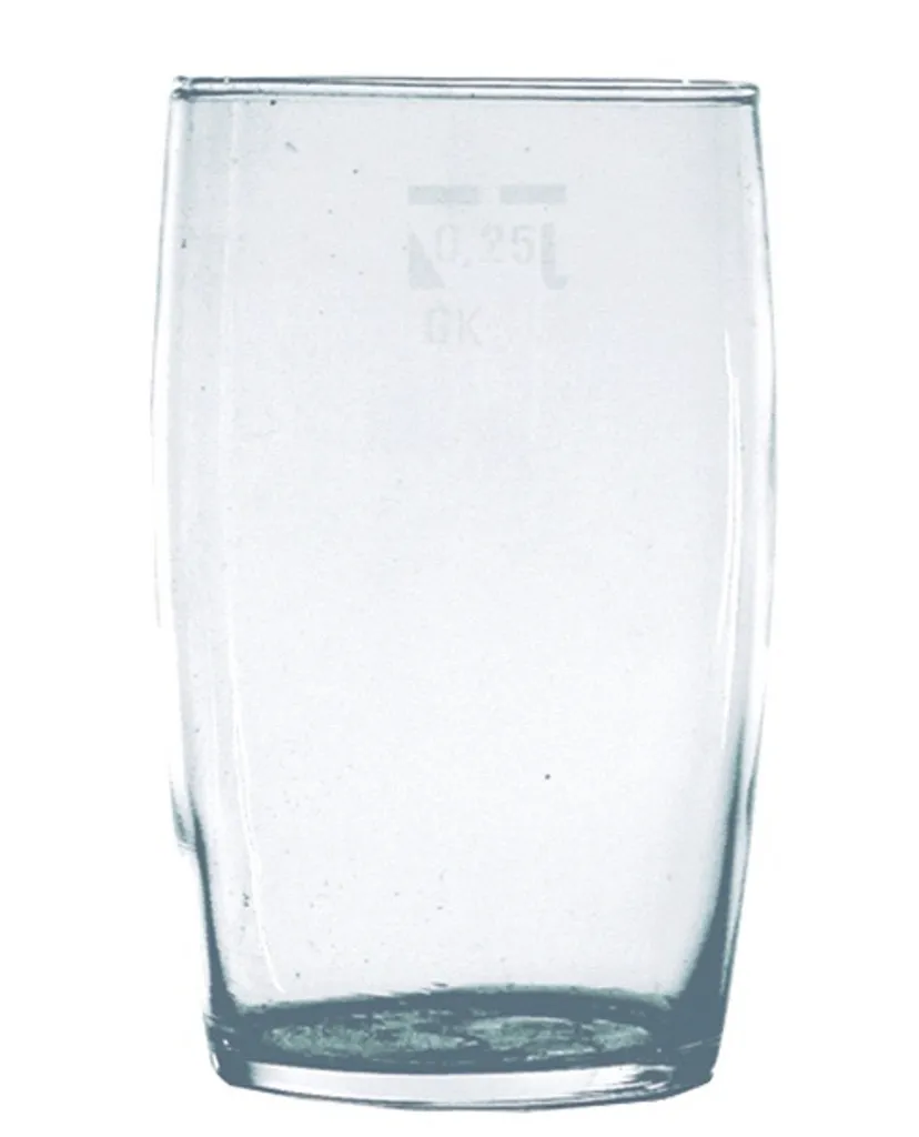 TableRoc 701080 Matador Universalglas, 290ml, Mit Füllstrich Bei 0,25l, Glas, Transparent, 12 Stück 1 TableRoc 701080 Matador Universalglas, 290ml, Mit Füllstrich Bei 0,25l, Glas, Transparent, 12 Stück