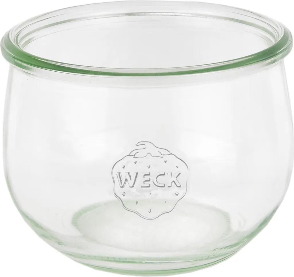 24er Set Weck Gläser 580ml Tulpengläser 1/2L Mit 24 Glasdeckeln, 24 Einkochringen Und 48 Klammern 3 24er Set Weck Gläser 580ml Tulpengläser 1/2L Mit 24 Glasdeckeln, 24 Einkochringen Und 48 Klammern – Bild 3