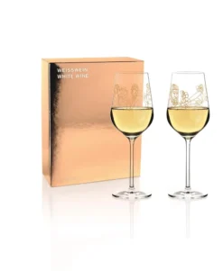 Ritzenhoff Wein-Ensemble Weißweinglas-Set Burkhard Neie, Dionysos & Ariadne / Zeus & Leto, Kristallglas, 364 Ml, 3410001 -Küchenzubehör 444308ff2a4088912d1044e33a12c052