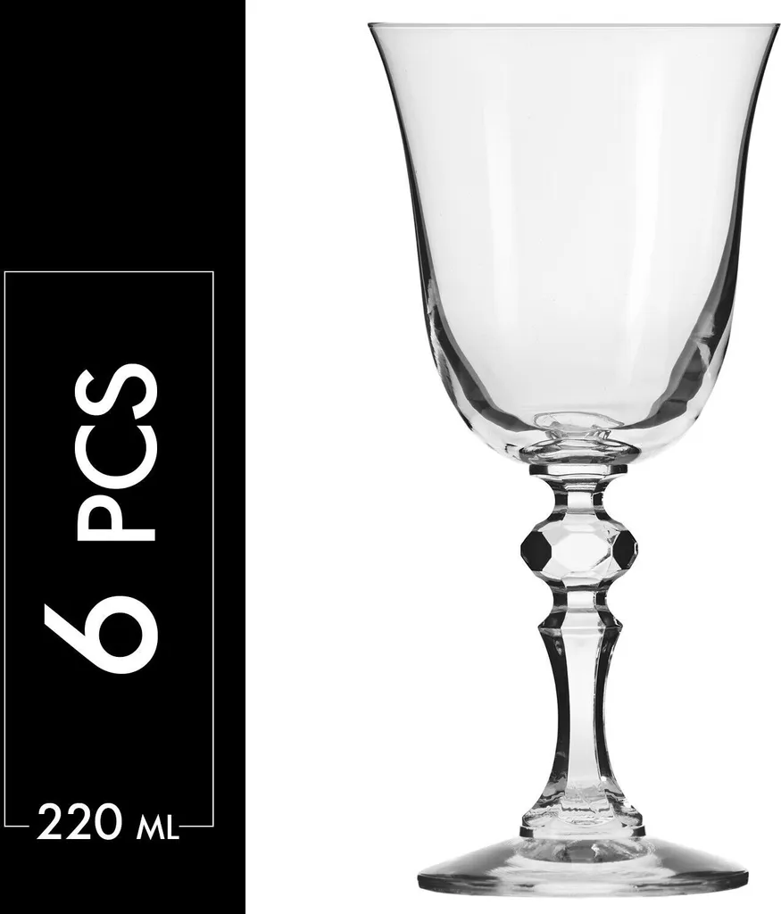 KROSNO Krista Kleine Rotweingläser, 6er-Set, 220 Ml 16 KROSNO Krista Kleine Rotweingläser, 6er-Set, 220 Ml – Bild 16