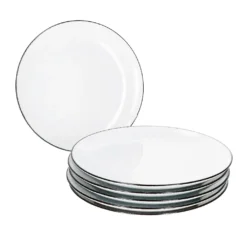 Van Well Black Star 24tlg. Kombi-Service 6 Personen Porzellan Geschirr-Set 8 Van Well Black Star 24tlg. Kombi-Service 6 Personen Porzellan Geschirr-Set -Küchenzubehör 456dca6220586b6a55b944550815c763