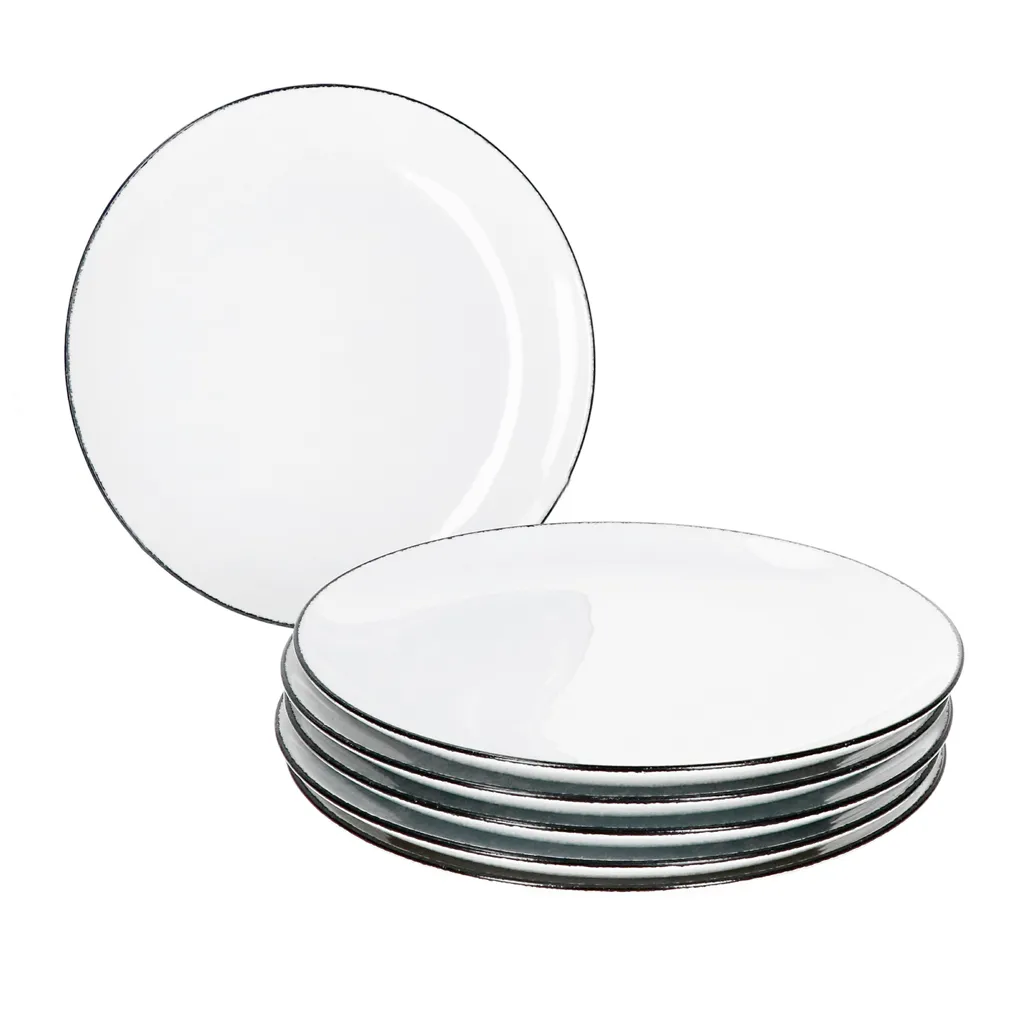 Van Well Black Star 24tlg. Kombi-Service 6 Personen Porzellan Geschirr-Set 3 Van Well Black Star 24tlg. Kombi-Service 6 Personen Porzellan Geschirr-Set – Bild 3