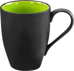 CreaTable 20220 Kombiservice Hot Green Für 4 Personen, Steinzeug, Rund, Grün/gelb/schwarz (1 Set, 16-teilig) -Küchenzubehör 45902f29604c291a7279ea9ad698c0a3