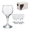Pasabahce Bistro 44412 Weingläser Wasser Saft Drink Trinkglas 6 Gläser Set Edel