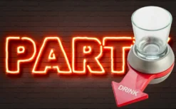 Shot Glas Spinner | Party-Spiel | Trinkspiel | Einschenken, Drehen, Trinken. Inklusive Shotglas Und Drehmechanismus -Küchenzubehör 490ab40750e7108733af1d61f813abf9