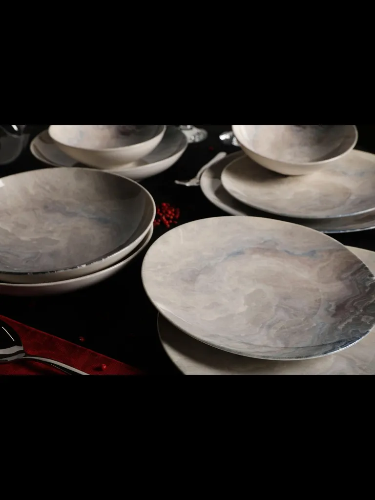 Hermia Concept, Erika,(24 Stücke), Abendessen , Mehrfarbig, 100% Porzellan 13 Hermia Concept, Erika,(24 Stücke), Abendessen , Mehrfarbig, 100% Porzellan – Bild 13