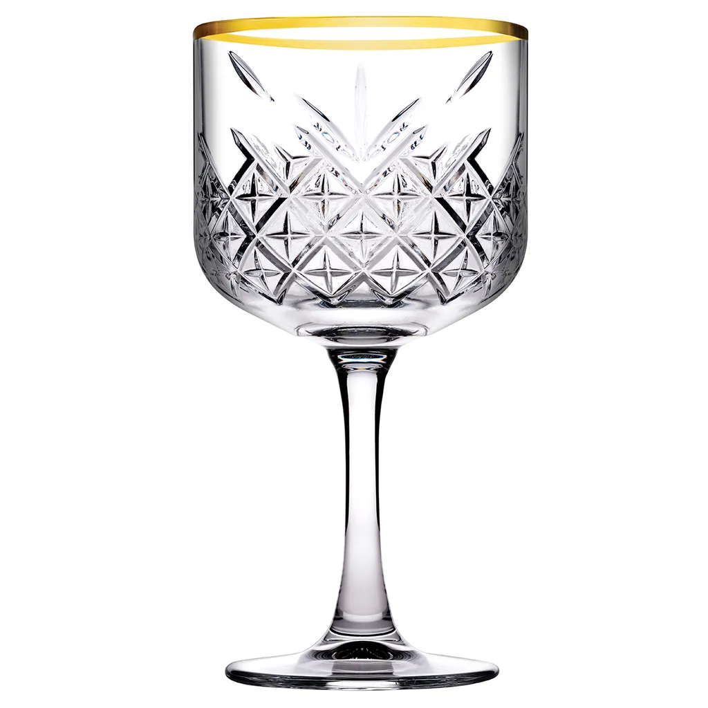 Weingläser Set 4 Tlg. Timeless Gold 500 Ml PASABAHCE 2 Weingläser Set 4 Tlg. Timeless Gold 500 Ml PASABAHCE – Bild 2