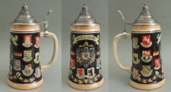Bierkrug Mit Deckel Deutschland Bundesländer 0,5 Liter -Küchenzubehör 4d402d84f2c33b4f8836c290671e8d6c