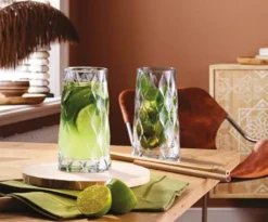 Pasabahce 420855 4-Teilig Trinkgläser Cocktail Saftglas Alkoholglas Gläser-Set -Küchenzubehör 4d60910d93fced9229fc25beed8f2893