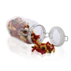 6er Set Einmachglas Bügelverschluss Original Fido 1,5L Vorratsgläser Incl. Bormioli Rezeptheft -Küchenzubehör 4d799eae7d49472783c0f38417437515