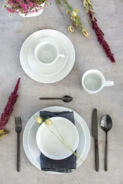 Mäser 931523 Barca Kombiservice Modern, Porzellan, Weiß, 30-teilig (1 Set) -Küchenzubehör 4da351177b01fb72666143afe026288c