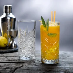 Pasabahce Timeless 520205 Longdrink Glas Wassergläser Kristall Design 4´er Set Transparent 365 Ml -Küchenzubehör 4f9beecc330dcf1f76a9edfcd3d709e7