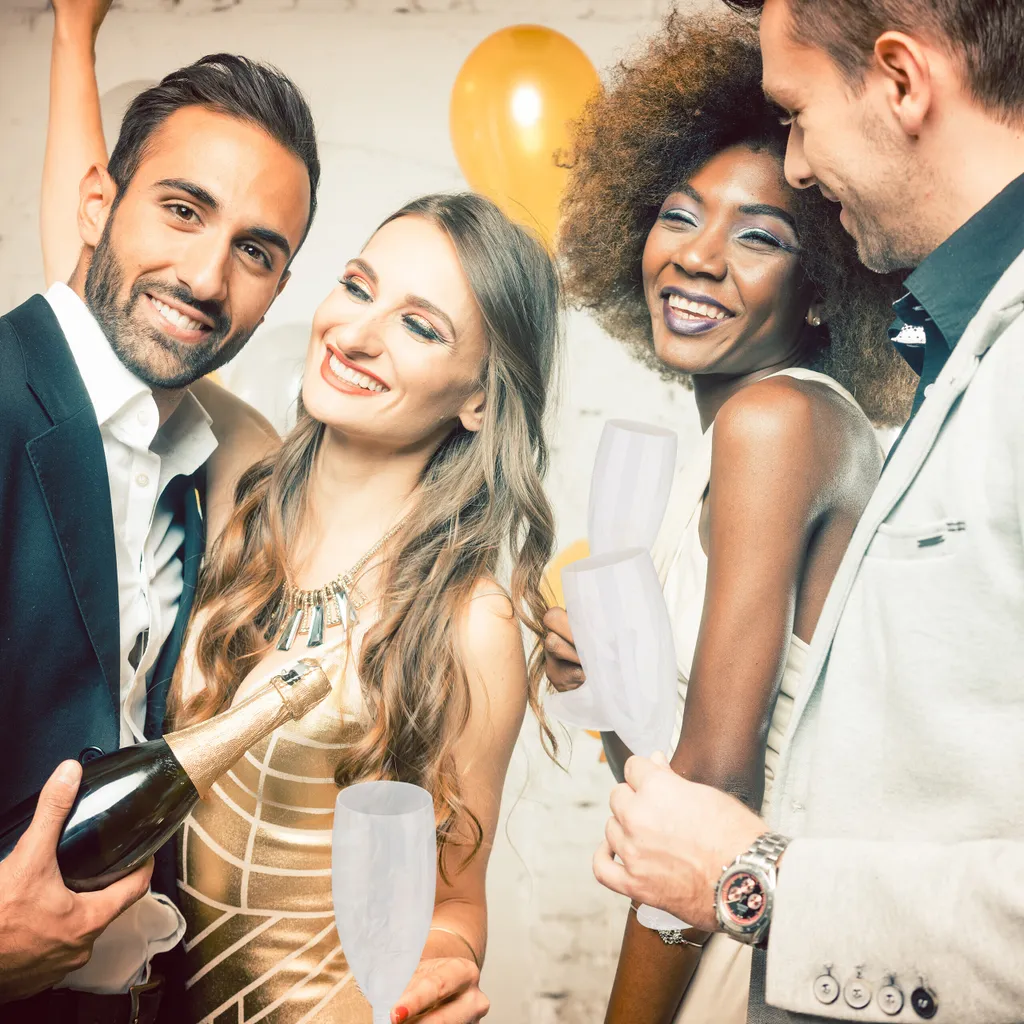 Relaxdays Sektgläser Kunststoff 6er Set 3 Relaxdays Sektgläser Kunststoff 6er Set – Bild 3