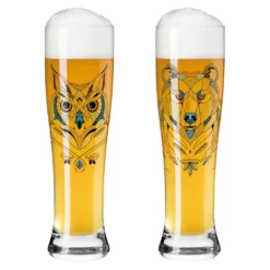 Brauchzeit Weizenbierglas-Set #1, #2 Von Andreas Preis -Küchenzubehör 5230b8da4b05d818ad0b3909044fb92e