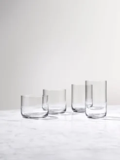 AARKE Gläser 4er Set Nesting Glasses 4x 290ml Kristallglas Stapelbar Trinkgläser -Küchenzubehör 52bd0c66a7d8f7a23e24fb566bc89042