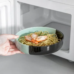 Vancasso Aria Tafelservice Für 8 Personen (32-teilig) Mit Tellern, Schalen Und Tassen, Schwarz Und Türkis -Küchenzubehör 53900a21d38f97357a8606a9d6bee60d