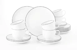 Seltmann Weiden Kaffeeservice Lido Schwarz Mit Farbrand Zeitlos -Küchenzubehör 5390aabc712db6444c570e06a9d250a6
