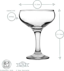 Rink Getränk 5 Tier Champagne Turm Set - 35 Gläser - 200 Ml Weinlese-Champagne Coupe Saucers -Küchenzubehör 53a183678d4603a8b756291a0bd9162d