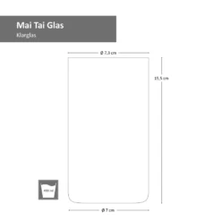 4x Mai Tai Glas 490 Ml Klarglas Cocktail-Kelch Tiki-Cocktail Rum-Longdrink Mai Tai Glass -Küchenzubehör 544baf3bee42345152ae133fa84b5a1f