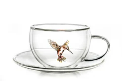 Creano 6er-Set Thermo-Tasses "Hummi" Für Tee/Latte Macchiato, Doppelwandig, Mit Kolibri-Muster | 250ml In Exklusiver Geschenkpackung 12 Creano 6er-Set Thermo-Tasses "Hummi" Für Tee/Latte Macchiato, Doppelwandig, Mit Kolibri-Muster | 250ml In Exklusiver Geschenkpackung -Küchenzubehör 5541a7f90fa205521df429b841793929