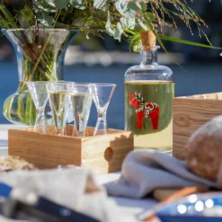 Nature Schnapsglas Schnapsgläser Set Shotgläser Mit Holzbox 7 Tlg. Schnapsset -Küchenzubehör 56455e99b329196f6e00c8fdf1cf715b