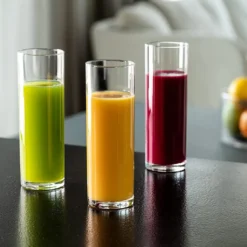 KROSNO Hohe Wassergläser, 6er-Set, 200 Ml -Küchenzubehör 58643b9ec2aaffc253ba05d9329c95e9