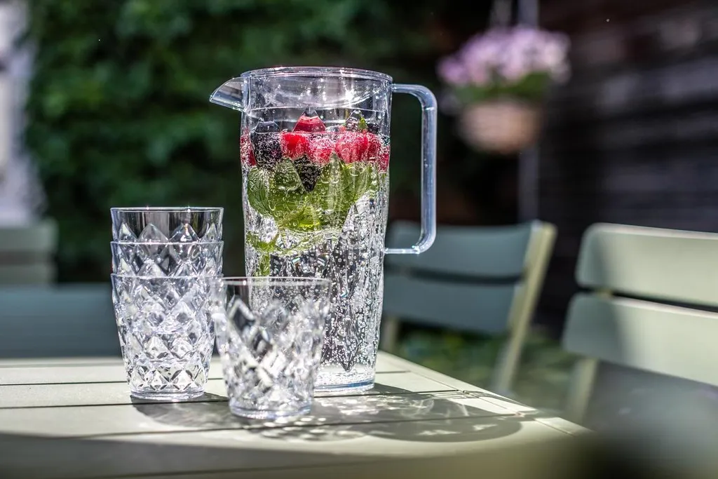 Koziol - Kristallkaraffe 1,6 Liter Mit 4 Tassen à 250 Ml 7 Koziol - Kristallkaraffe 1,6 Liter Mit 4 Tassen à 250 Ml – Bild 7