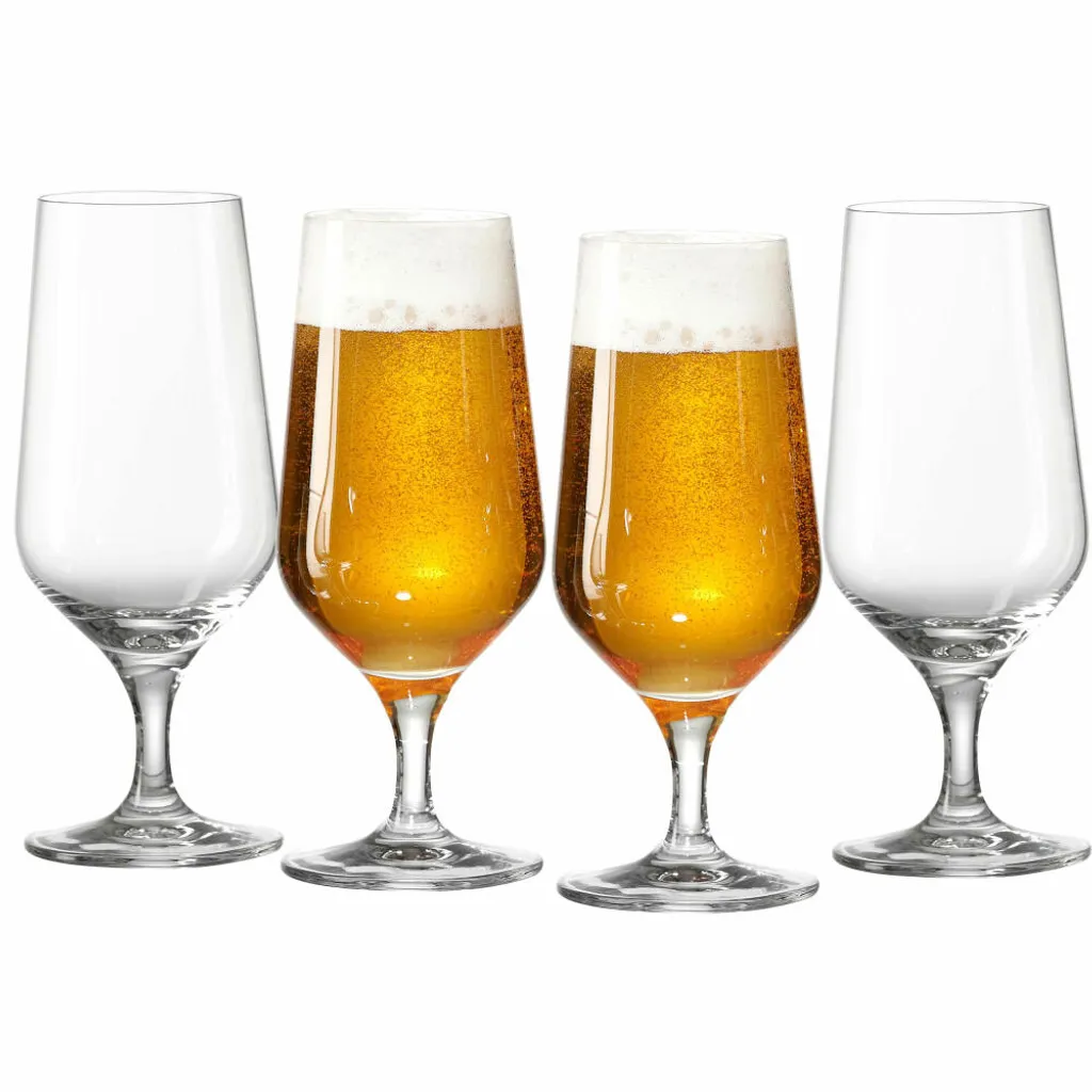 Ritzenhoff & Breker Bierglas Mambo 4er Set, Biertulpen, Kristallglas, Klar, 370 Ml, 814606 2 Ritzenhoff & Breker Bierglas Mambo 4er Set, Biertulpen, Kristallglas, Klar, 370 Ml, 814606 – Bild 2