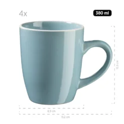 Mäser 931770 Kombiservice Elissa Für 6 Personen, Steinzeug, Türkis (1 Set, 24-teilig) 24 Mäser 931770 Kombiservice Elissa Für 6 Personen, Steinzeug, Türkis (1 Set, 24-teilig) -Küchenzubehör 599117e90891ad0dbf6f84d212351f24