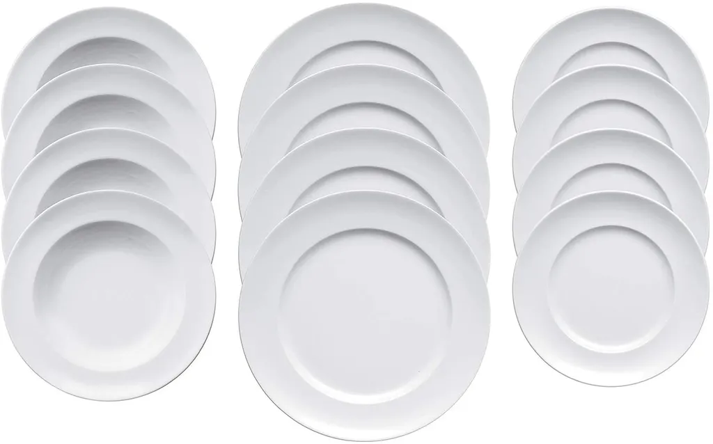 Starter-Set 12-tlg. - Sunny Day Weiß - Thomas - Speiseteller 27 Cm - Suppenteller 23 Cm - Frühstücksteller 22 Cm 1 Starter-Set 12-tlg. - Sunny Day Weiß - Thomas - Speiseteller 27 Cm - Suppenteller 23 Cm - Frühstücksteller 22 Cm