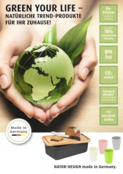 LS-LebenStil Natur Design Holz Kartoffeltopf 23x20cm Mad E In Germany Grau Silber -Küchenzubehör 59f1809e7e3e4453aa895c547c57039b