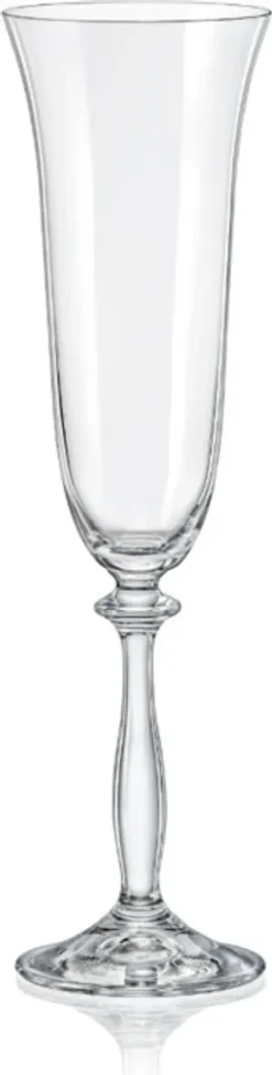 Sektgläser Sektglas Angela Kristallgläser 190 Ml 6er Set Bohemia Crystalex