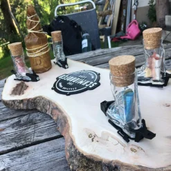 1 Schnapsglas In Ski Form Mit Bindung Und Umhängeband Der Absolute Hingucker -Küchenzubehör 5adf0b380f96381d542d927f08dc889a