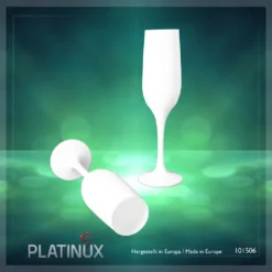 Weiße Sektgläser Set 6 Teilig Champagnergläser 160ml (max. 200ml) Aus Glas -Küchenzubehör 5b15c52088da32b65faa6b3575724c82