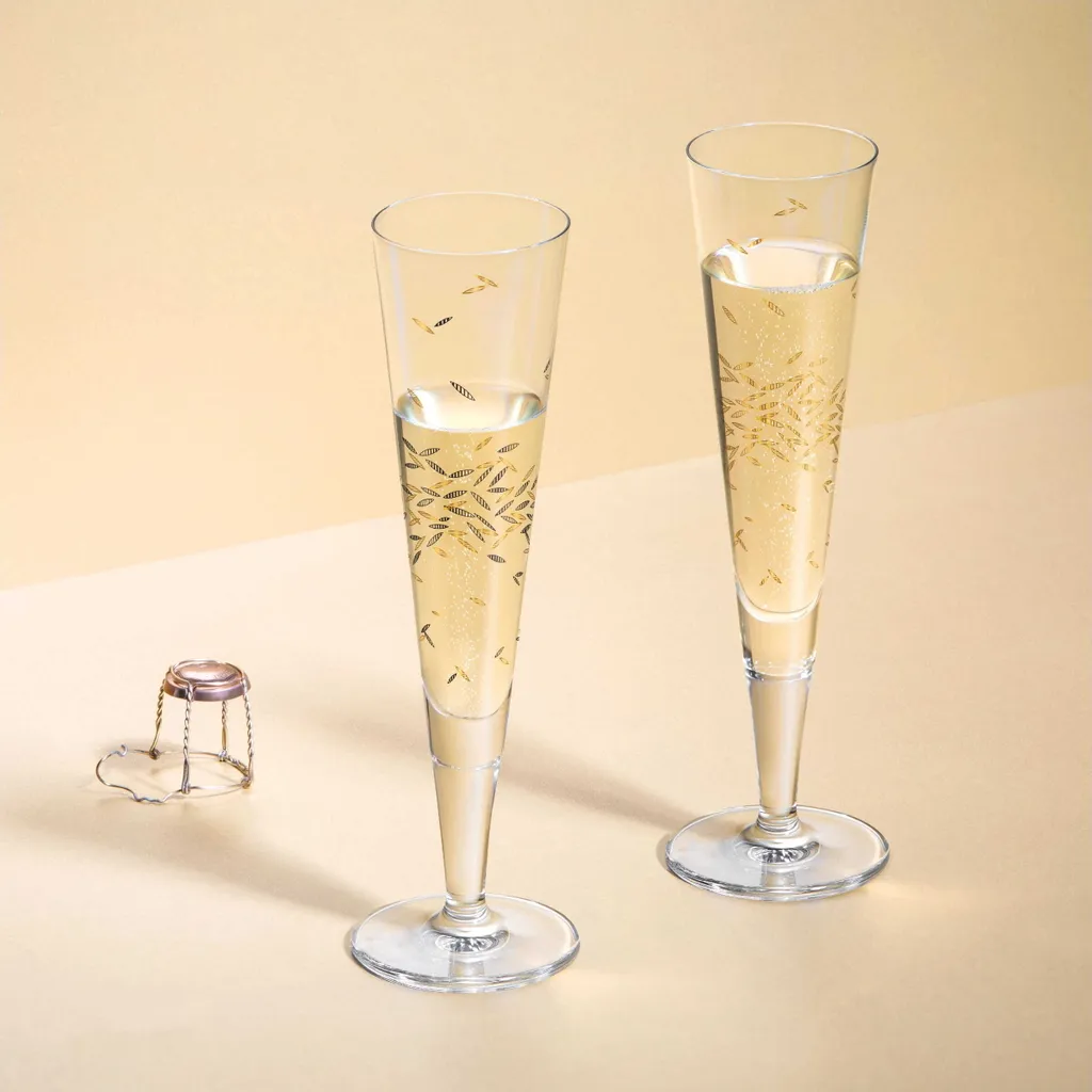 Goldnacht Champagnerglas-Set H22 Von Ritzenhoff Design Team 9 Goldnacht Champagnerglas-Set H22 Von Ritzenhoff Design Team – Bild 9
