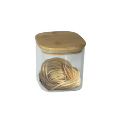 Loxis Vorratsgläser Set (3-teilig) – Eckige, Stabile Vorratsgläser Mit Bambusdeckel – 1x 1500ml / 1x 1100ml / 1x 750ml Große Vorratsdosen - Vielseitig Einsetzbare Und Aromadichte Vorratsbehälter -Küchenzubehör 5f74760553477fcbc57129c11b7af9d7