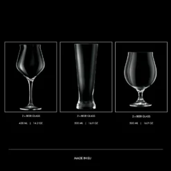 KROSNO Brewery Biergläser Bierkenner Set, 6er-Set, 420ml, 500 Ml 28 KROSNO Brewery Biergläser Bierkenner Set, 6er-Set, 420ml, 500 Ml -Küchenzubehör 61293e035fc748dae937b3ccad0fea98