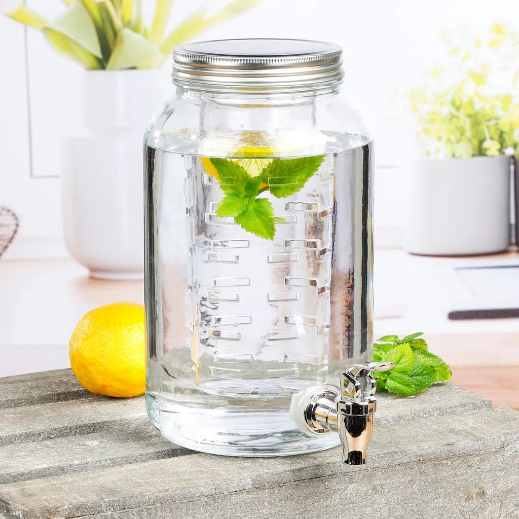 Getränkespender Mit Kühleinsatz, Ca. 3,5L 1 Getränkespender Mit Kühleinsatz, Ca. 3,5L