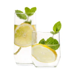 12tlg Gläserset Bella 6x Wasser Trink-Becher 6x Long-Drink Partygläser 310ml Tumbler Glas Gastro -Küchenzubehör 62095d38077ca40daeef5287aab76947