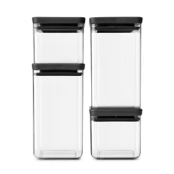 4x1 Brabantia Vorratsdose Tasty Eckig, Dunkelgrau 6 4x1 Brabantia Vorratsdose Tasty Eckig, Dunkelgrau -Küchenzubehör 643329238aace5d7bf25c25048167bdf