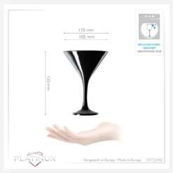Schwarze Martini Gläser 150ml Set 6-Teilig Aus Glas Cocktailgläser 9 Schwarze Martini Gläser 150ml Set 6-Teilig Aus Glas Cocktailgläser -Küchenzubehör 644877d7387d51aa7711fbdebe00071d