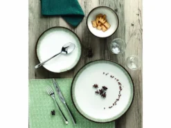 Tafelservice Steingut - 18-teilig - Khaki & Elfenbein - ALGA Von SIA -Küchenzubehör 64a3577bb3ab26824e6e21e5c2cb623c