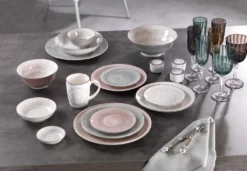 Kaffee- Und Tafelservice 44 Tlg. Valencia Braun